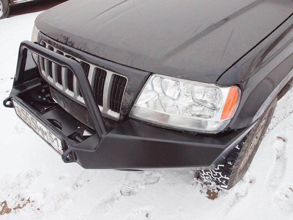Силовой бампер передний Grand Cherokee II