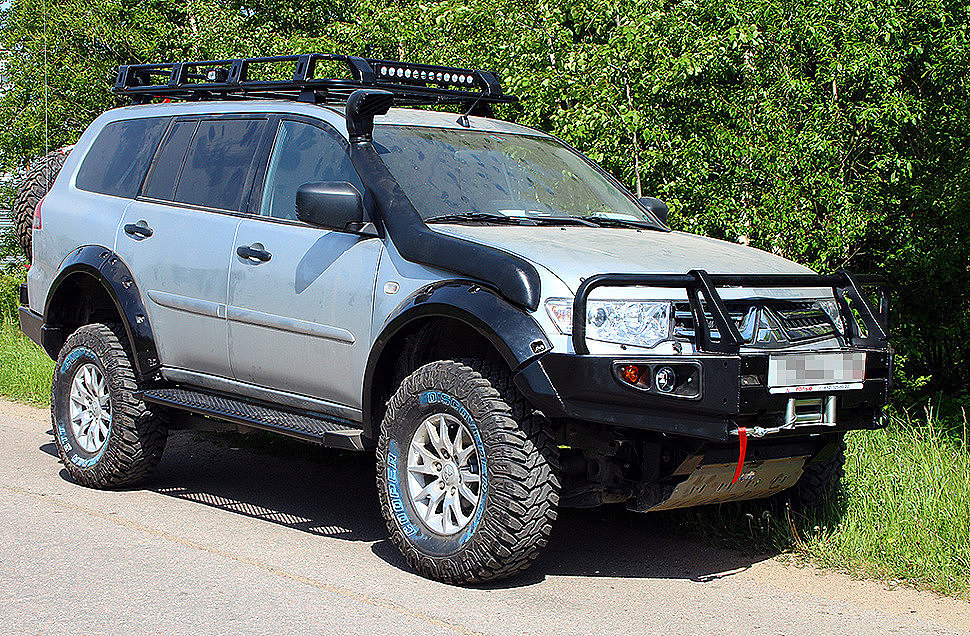 Силовой обвес mitsubishi pajero