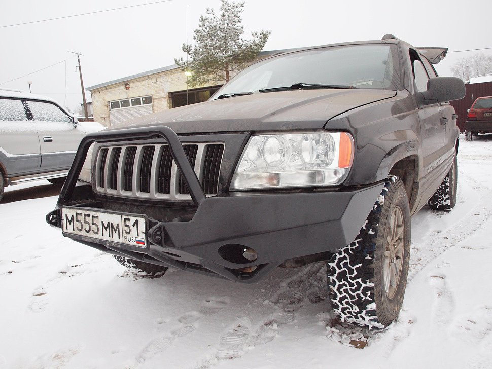 Силовой бампер передний Grand Cherokee II