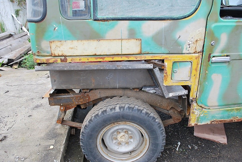 Toyota Land Cruiser 40 реставрируем, ставим мосты Toyota Land Cruiser 80, лифтуем