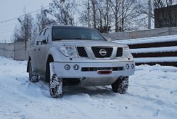 Nissan Navara силовой обвес (передний силовой бампер, задний силовой бампер, защита  днища, боди лифт кузова)Передний силовой бампер Nissan Navara, производства компании "Тамерлан"