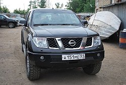 Nissan Navara силовой обвес (передний силовой бампер, задний силовой бампер, защита  днища, боди лифт кузова)Передний силовой бампер Nissan Navara, производства компании "Тамерлан"