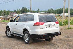 Силовой бамперзадний Mitsubishi Pajero Sport II