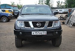 Nissan Navara силовой обвес (передний силовой бампер, задний силовой бампер, защита  днища, боди лифт кузова)Передний силовой бампер Nissan Navara, производства компании "Тамерлан"