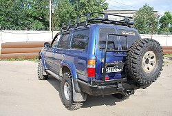 TLC80 Силовой багажник, экспедиционный багажник, Силовой обвес TLC80, силовой бампер, силовой бампер TLC80, силовая защита, защита днища, силовой обвес ТАМЕРЛАН, Лаборатория полного привода