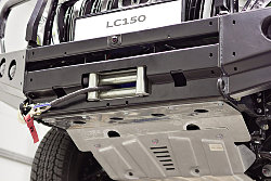 Силовой обвес Toyota Land Cruiser Prado 150 защита днища, лебёдка, передний бампер