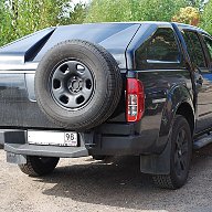 Задний силовой бампер Navara