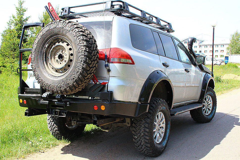 Силовой обвес mitsubishi pajero