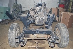 Toyota Land Cruiser 40 реставрируем, ставим мосты Toyota Land Cruiser 80, лифтуем