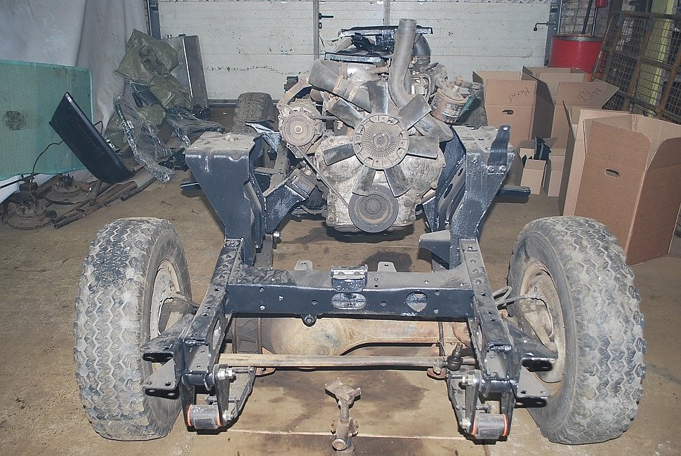 Toyota Land Cruiser 40 реставрируем, ставим мосты Toyota Land Cruiser 80, лифтуем