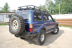 TLC80 Силовой багажник, экспедиционный багажник, Силовой обвес TLC80, силовой бампер, силовой бампер TLC80, силовая защита, защита днища, силовой обвес ТАМЕРЛАН, Лаборатория полного привода
