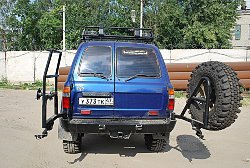 TLC80 Силовой багажник, экспедиционный багажник, Силовой обвес TLC80, силовой бампер, силовой бампер TLC80, силовая защита, защита днища, силовой обвес ТАМЕРЛАН, Лаборатория полного привода