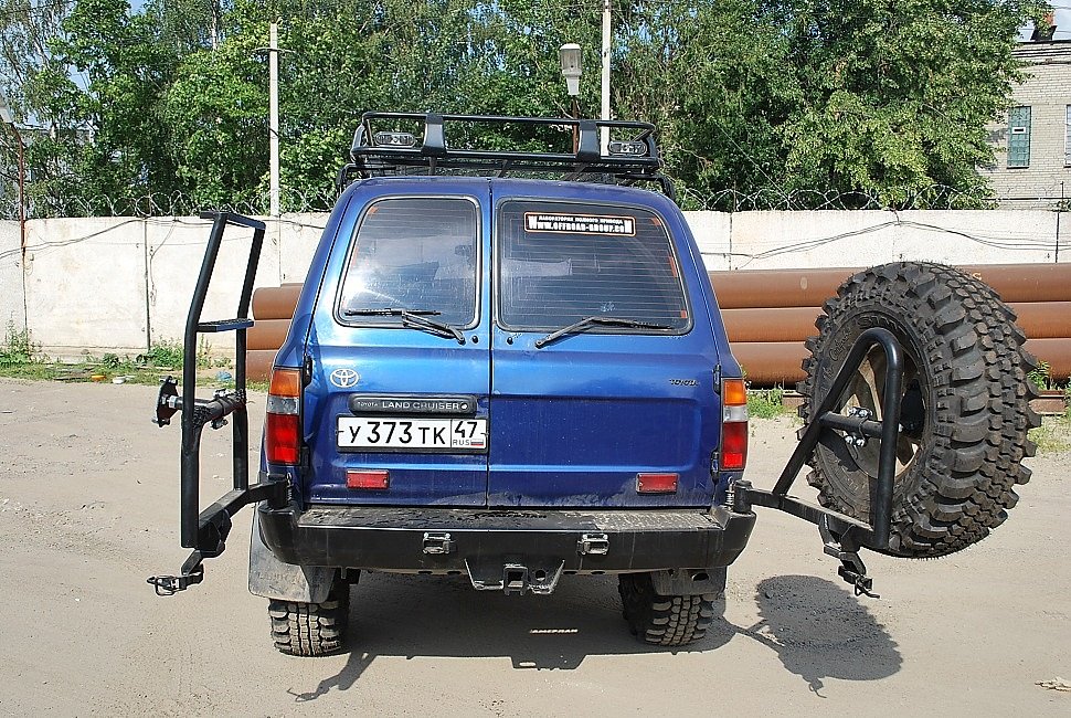 TLC80 Силовой багажник, экспедиционный багажник, Силовой обвес TLC80, силовой бампер, силовой бампер TLC80, силовая защита, защита днища, силовой обвес ТАМЕРЛАН, Лаборатория полного привода