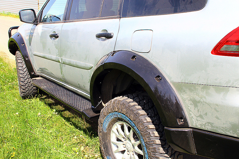 силовые пороги Pajero sport 2