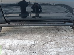 Силовые пороги для Toyota Hilux 8