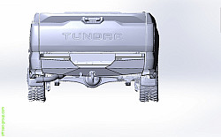 Силовой бампер задний для Toyota Tundra (2021-2026)