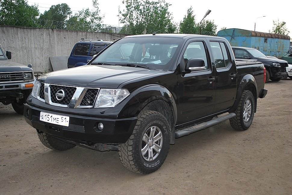 Nissan Navara силовой обвес (передний силовой бампер, задний силовой бампер, защита  днища, боди лифт кузова)Передний силовой бампер Nissan Navara, производства компании "Тамерлан"