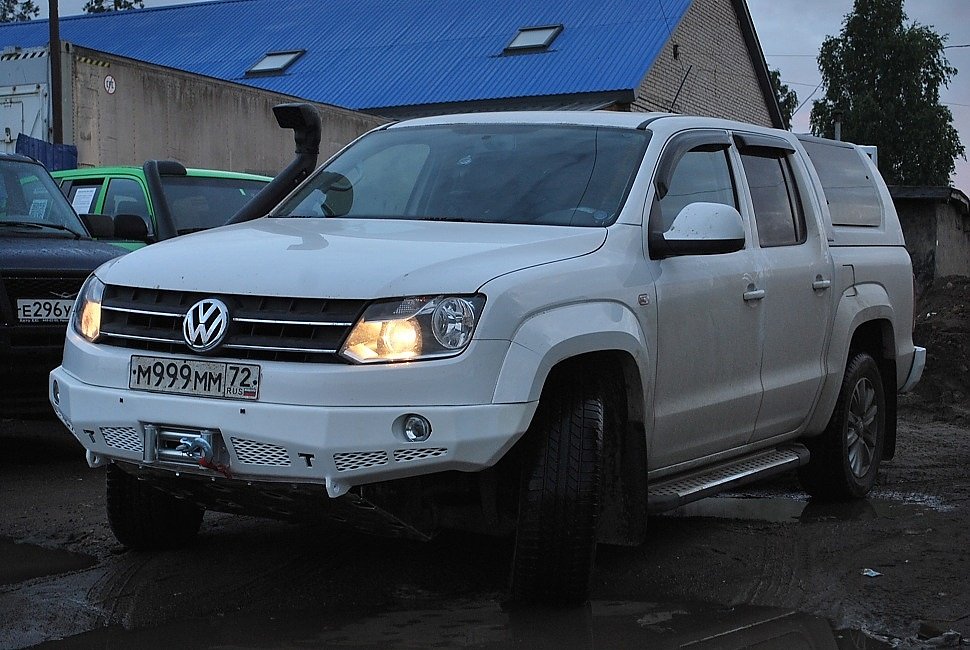 Силовой обвес VolksWagen Amarok передний бампер