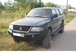 Силовой бампер Pajero sport, Montero