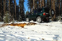 Внедорожная подготовка Toyota land Cruiser 105. Силовой задний бампер TLC 105. Лифтованная Toyota Land Cruiser 105.