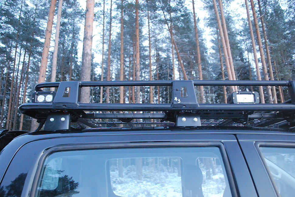 Силовой обвес Toyota Hilux экспедиционный багажник