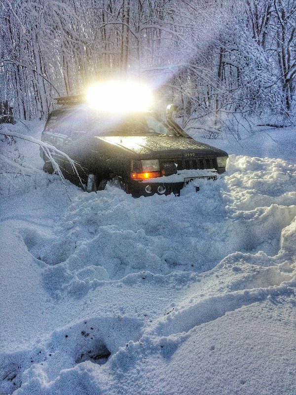 Силовой бампер передний для Jeep Cherokee ZJ