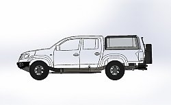 Силовой обвес VolksWagen Amarok передний бампер, задний бампер, калитка