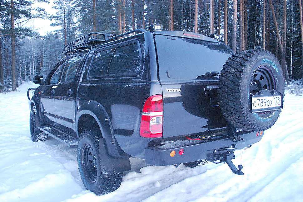 Силовой обвес toyota hilux