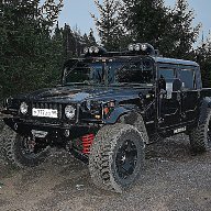 Силовой бампер передний Hummer H1
