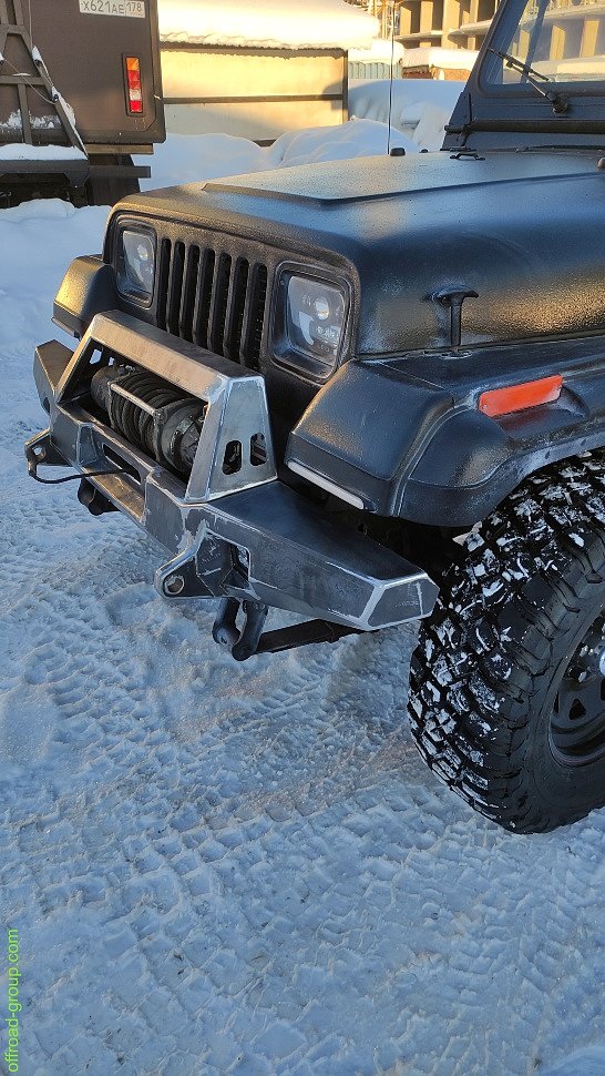 Силовой бампер Jeep Wrangler