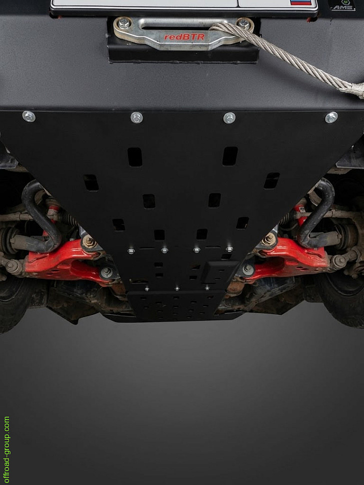 Защита днища для Toyota Tundra (2021-2026)