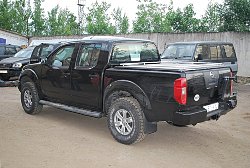 Nissan Navara силовой обвес (передний силовой бампер, задний силовой бампер, защита  днища, боди лифт кузова)Передний силовой бампер Nissan Navara, производства компании "Тамерлан"
