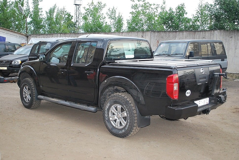 Nissan Navara силовой обвес (передний силовой бампер, задний силовой бампер, защита  днища, боди лифт кузова)Передний силовой бампер Nissan Navara, производства компании "Тамерлан"