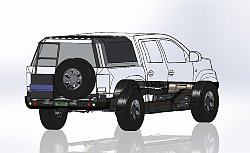 Силовой обвес VolksWagen Amarok передний бампер, задний бампер, калитка
