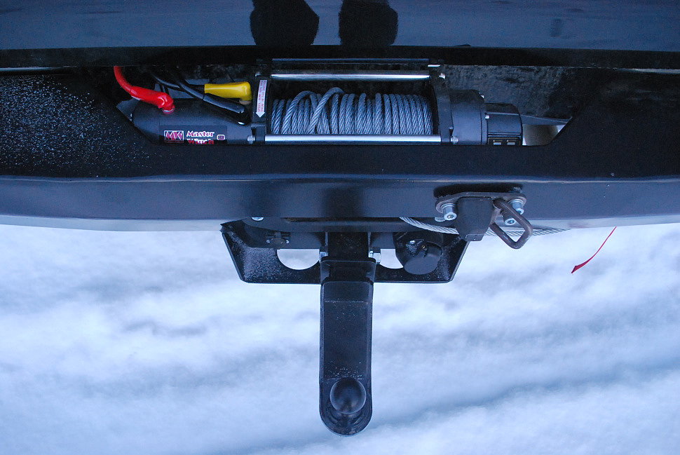 Силовой обвес Toyota Hilux лебёдка, фаркоп