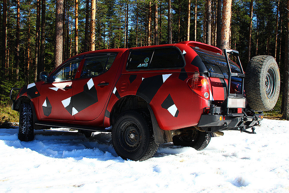 Силовой обвес Mitsubishi L200