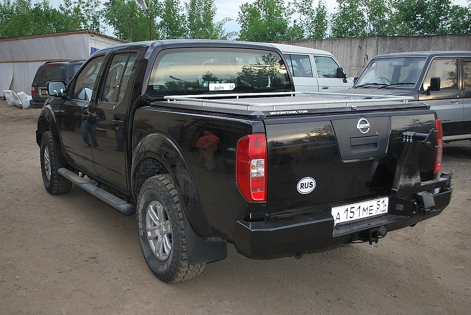 Nissan Navara силовой обвес (передний силовой бампер, задний силовой бампер, защита  днища, боди лифт кузова)Передний силовой бампер Nissan Navara, производства компании "Тамерлан"