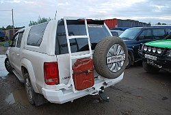 Силовой обвес VolksWagen Amarok задний бампер