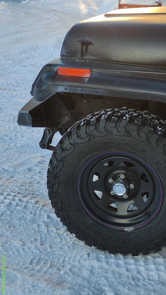 Силовой бампер Jeep Wrangler