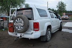 Силовой обвес VolksWagen Amarok задний бампер