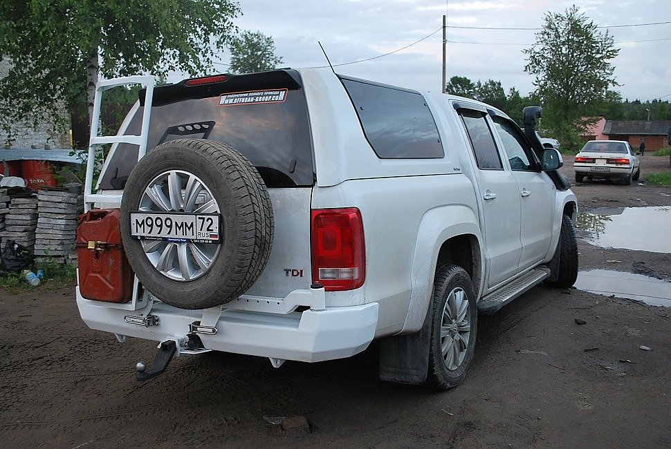 Силовой обвес VolksWagen Amarok задний бампер