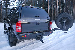 Силовой обвес Toyota Hilux лебёдка, фаркоп