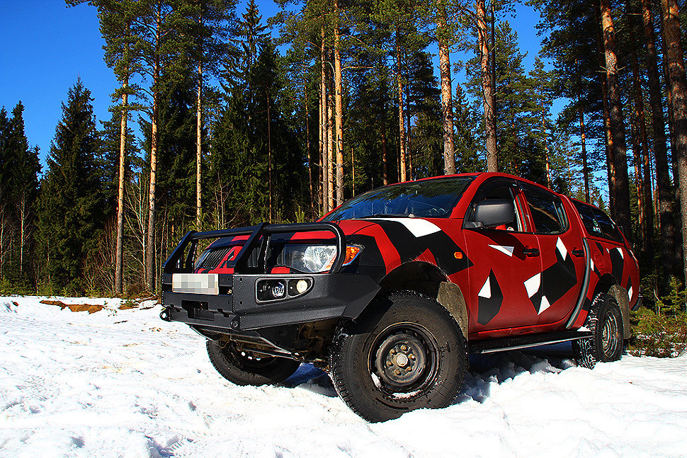 Силовой обвес Mitsubishi L200