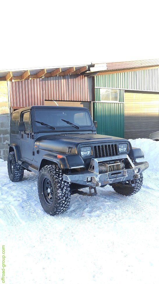 Силовой бампер Jeep Wrangler
