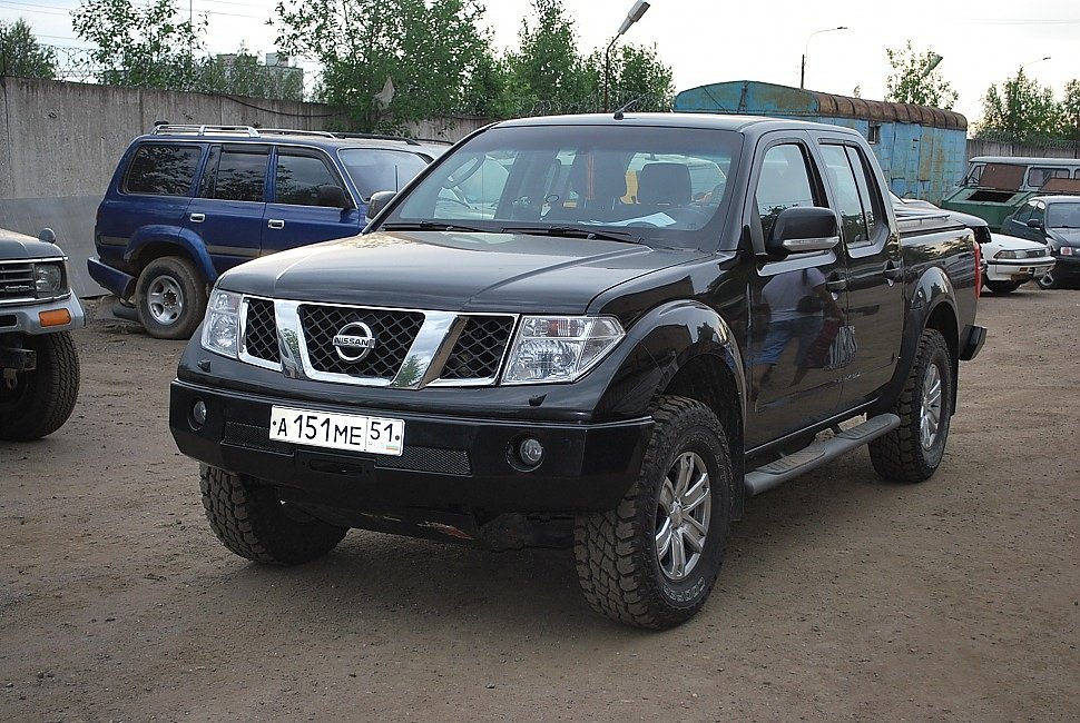 Nissan Navara силовой обвес (передний силовой бампер, задний силовой бампер, защита  днища, боди лифт кузова)Передний силовой бампер Nissan Navara, производства компании "Тамерлан"