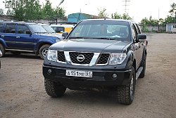 Nissan Navara силовой обвес (передний силовой бампер, задний силовой бампер, защита  днища, боди лифт кузова)Передний силовой бампер Nissan Navara, производства компании "Тамерлан"