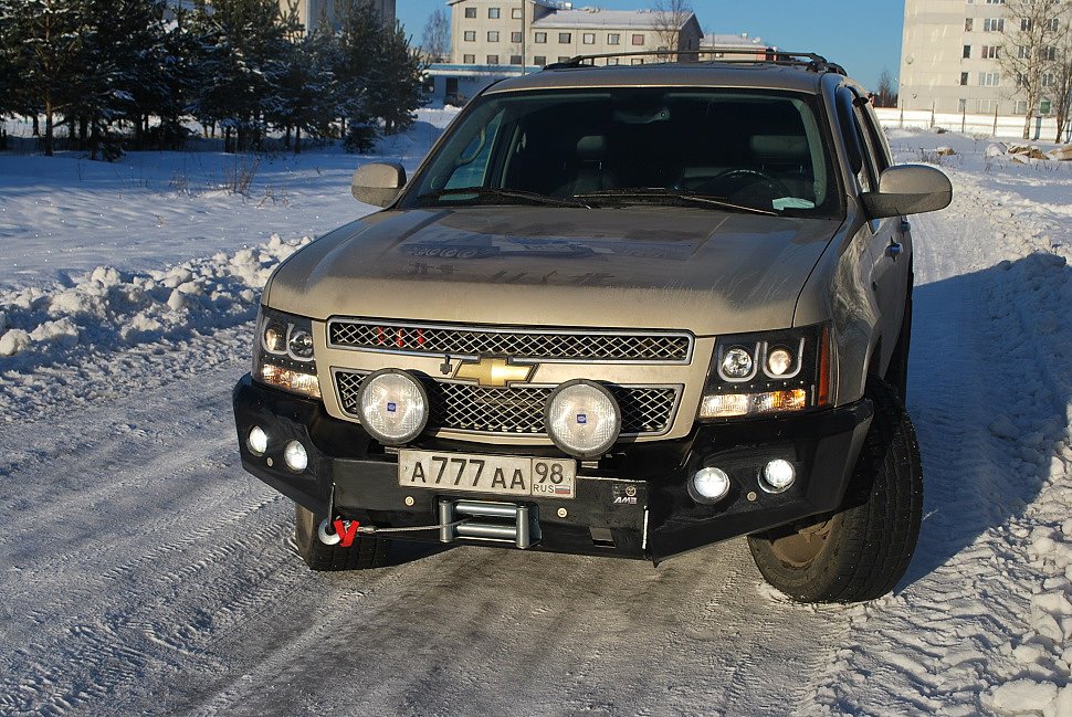 Силовой передний бампер Chevrolet Tahoe lll
