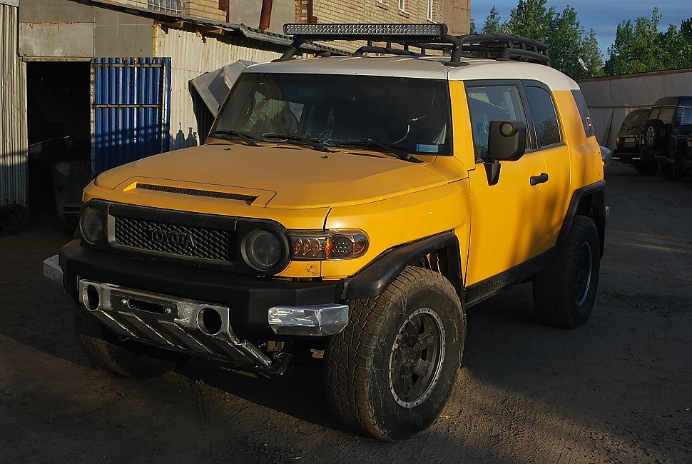 Fj Cruiser Бампер передний силовой, силовой бампер Fj Cruiser