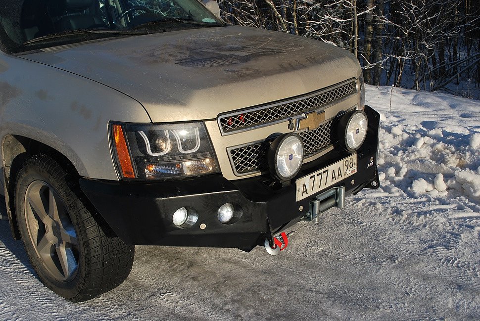 Силовой передний бампер Chevrolet Tahoe lll