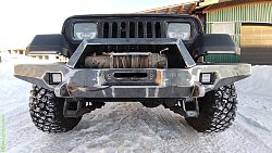 Силовой бампер Jeep Wrangler